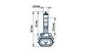 Narva №896 (37.5W) PGJ-13 12V 48052 C1