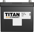 ТИТАН Asia Standart 72А/ч-12V ст EN620 европейские обратная 261x175x225