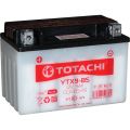 TOTACHI MOTO YTX9-BS 9А/ч-12V ст EN110 болт прямая 148x86x104