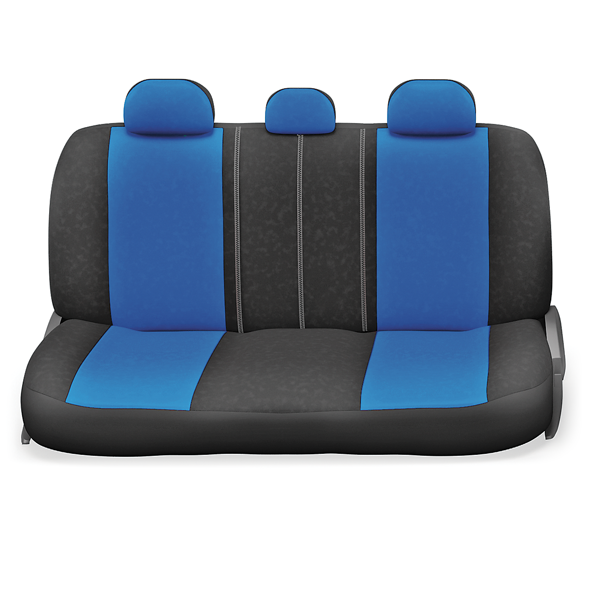 Автомобильный чехол на сиденье Autoprofi COM-1105H BK/BL M черный/синий