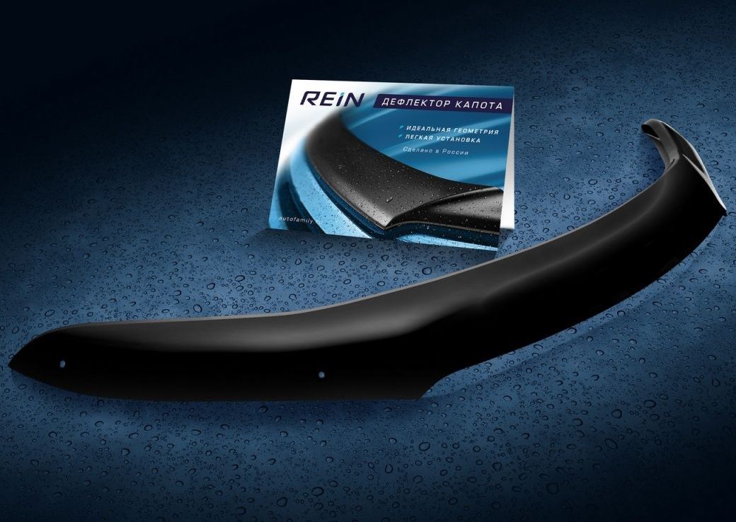Дефлектор капота Rein REINHD629 FORD FOCUS II 2004-2008 черный