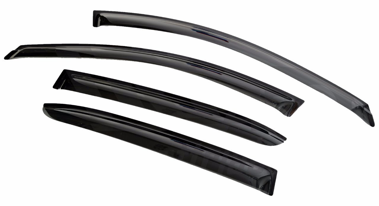 Дефлекторы окон Carl Steelman VK-LXRX09 LEXUS RX 2009-2015г - с креплением черный