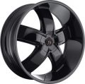 HARP Y-18 9,5x22 6x139,7 ET30 78,1 Chrome / Gloss Black Attachment