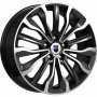 Легковой диск КиК Атакама 6,5x17 5x108 ET50 63,35 Черный