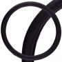 Оплетка на руль SkyWay S01102020 L 39—41 см кожа черный