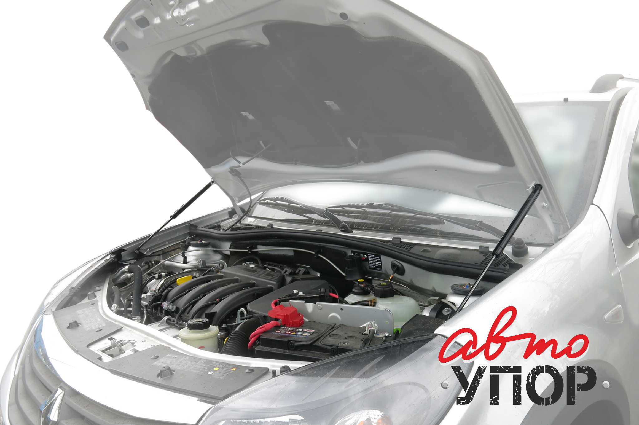 Упор капота АвтоУпор URESAN/STW011 Renault Sandero / Step Way 2007-2014/2009-