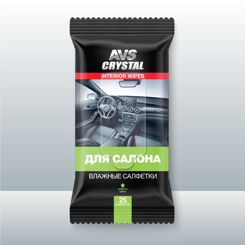 Влажные салфетки AVS A78102S 25 шт.