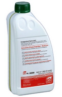 Антифриз FEBI G11 RENAULT Typ D READY MIX 26581, Зеленый 5кг