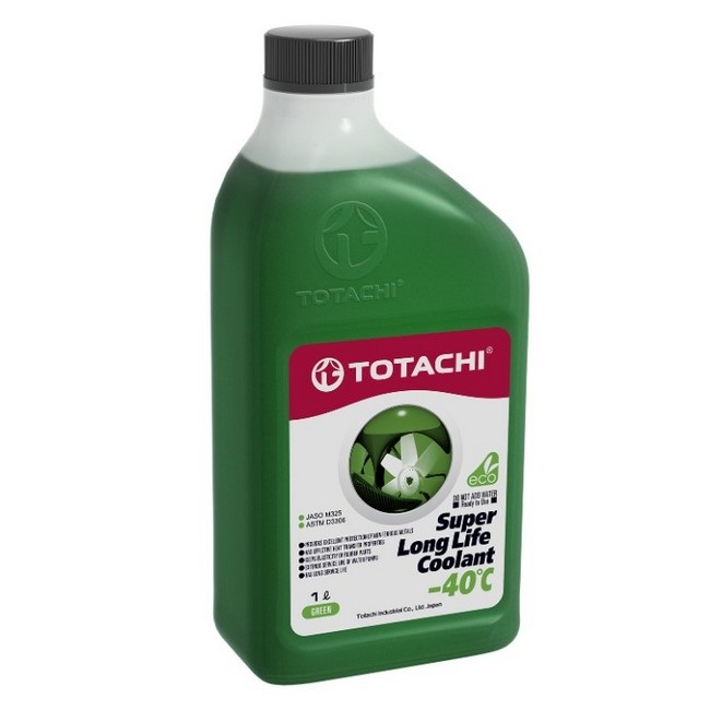 Антифриз TOTACHI SUPER LONG LIFE COOLANT Green -40C зеленый, 1кг