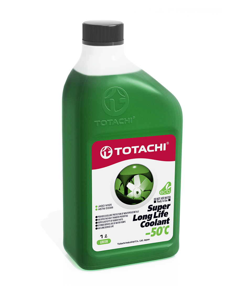 Антифриз TOTACHI SUPER LONG LIFE COOLANT Green -50C зеленый, 1кг