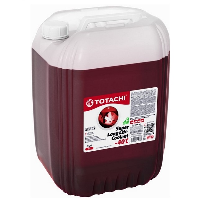 Антифриз TOTACHI SUPER LONG LIFE COOLANT Red -40C красный, 20кг
