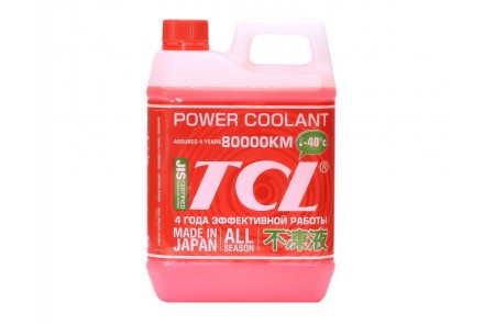Антифриз концентрат TCL POWER COOLANT Красный 2л