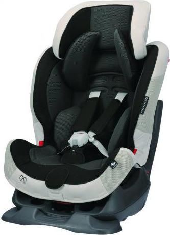 Детское автокресло Carmate Swing Moon Premium ALC460E черный/серый