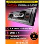 Автомагнитола Aura FIREBALL-203BT