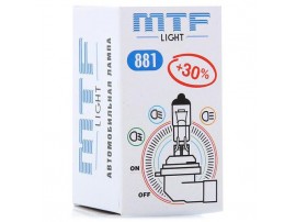 Автомобильная лампа MTFILTER H27/2 12V 881 27w Standard+30%