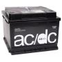 Автомобильный аккумулятор AC/DC 6СТ 60А/ч-12Vст EN500 европейская прямая 242x175x190