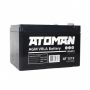 Автомобильный аккумулятор ATOMAN AT1212 12А/ч-12V для UPS EN зажим (FASTON) - - 151x98x100
