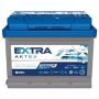 Автомобильный аккумулятор АкТех EXTRA Premium ATEXP60A3L 60А/ч-12V ст EN600 прямая 242x175x190