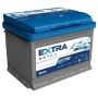 Автомобильный аккумулятор АкТех EXTRA Premium 77А/ч-12V ст EN750 толстые обратная 278x175x190