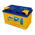 Аком 6CT-74.0LB 74А/ч-12V ст EN700 европейские обратная 278x175x175