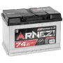 Автомобильный аккумулятор Arnezi EFB Start-stop E3060740 74А/ч-12V ст EN650 европейские обратная 278x175x190