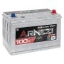 Автомобильный аккумулятор Arnezi JIS SMF E1191000 100А/ч-12V ст EN820 выносные (Азия) обратная 306x176x225