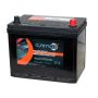 Автомобильный аккумулятор Asimco 6СТ 125D31R 95А/ч-12V ст EN780 японские прямая 301x172x220