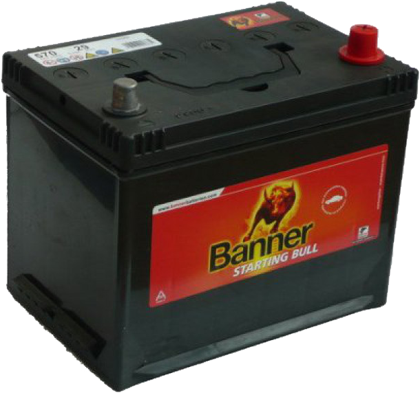 Автомобильный аккумулятор Banner Power Bull P8009 Asia (D26L) 80А/ч-12V ст EN640 европейские обратная 261x175x225