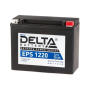 Автомобильный аккумулятор DELTA EPS1220 20А/ч-12V мото EN340 обратная 205x87x167