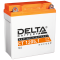 Delta Battery CT 1205.1 5А/ч-12Vст EN65 болт обратная 120x61x129
