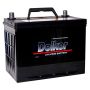 Автомобильный аккумулятор Delkor 80D26L 75А/ч-12V ст EN600 европейские обратная 260x172x220