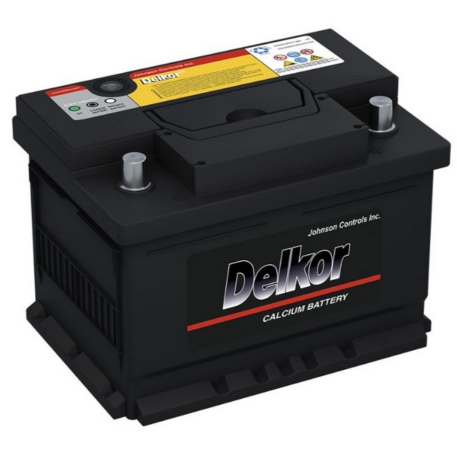 Автомобильный аккумулятор Delkor Euro 61.0 LB2 (56177) 61А/ч-12V ст EN600 европейские обратная 242x175x175