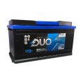 Duo Power 6СТ-110 110А/ч-12V ст EN850 европейские обратная 353x175x190