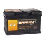 Автомобильный аккумулятор ENRUN EPA800 80А/ч-12V ст EN780 обратная 278x175x190
