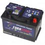 Автомобильный аккумулятор EUROSTART Blue EB751 75А/ч-12V ст EN660 прямая 278x175x190
