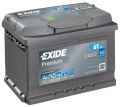 Exide Premium EA612 61А/ч-12V ст EN600 европейские обратная 242x175x175