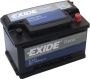 Автомобильный аккумулятор Exide Classic EC652 65А/ч-12V ст EN540 европейские обратная 278x175x175