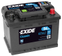Автомобильный аккумулятор Exide Classic EC542 54А/ч-12V ст EN500 европейские обратная 242x175x175
