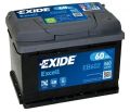 Exide Excell EB602 60А/ч-12V ст EN540 европейские обратная 242x175x175