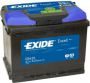 Автомобильный аккумулятор Exide Excell EB620 62А/ч-12V ст EN540 европейские обратная 242x175x190