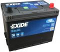 Exide Excell EB704 70А/ч-12V ст EN540 европейские обратная 266x172x223