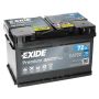 Автомобильный аккумулятор Exide Premium EA722 72А/ч-12V ст EN720 европейские обратная 278x175x175