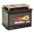 Fire Ball 6СТ-60 6CT-60VLR 60А/ч-12V ст EN600 европейские обратная 242x175x190