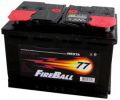 Fire Ball 6СТ-77 77А/ч-12V ст EN670 европейские обратная 278x175x190