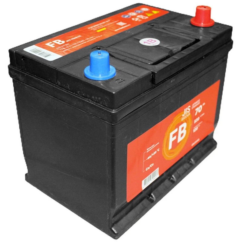 Автомобильный аккумулятор Furukawa Battery ASIA 70 а/ч о/п - 70А/ч-12V ст EN530 японские обратная 258x175x220