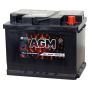 Автомобильный аккумулятор General Technologies AGM GT-60AGM 60А/ч-12V ст EN680 европейские обратная 242x175x190