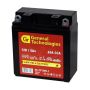 Автомобильный аккумулятор General Technologies CT 1205.1 5А/ч-12V ст EN65 болт+ гайка 6 мм обратная 120x61x129