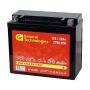Автомобильный аккумулятор General Technologies CT 12201 20А/ч-12V ст EN270 болт+ гайка 6 мм обратная 177x88x154