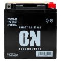 ON AGM YTX30L-BS 30А/ч-12V мото EN370 болт обратная 168x130x175