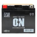 ON AGM YT12B-BS 12А/ч-12V мото EN160 прямая 150x70x130